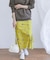 フラワーイレヘムバイアススカート∴