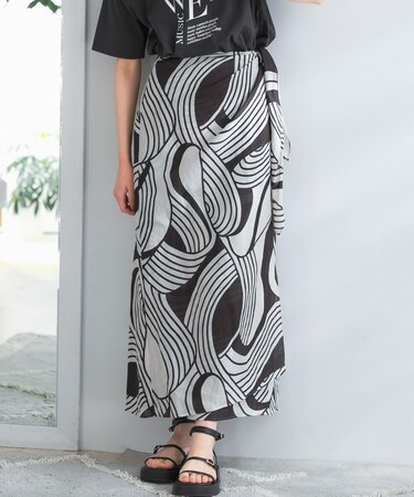 ESLOW WRAP SKIRT