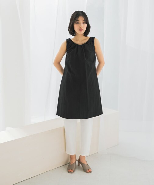 le SHIRRING MIDI ONE-PIECE