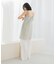 le　SHIRRING MIDI ONE-PIECE