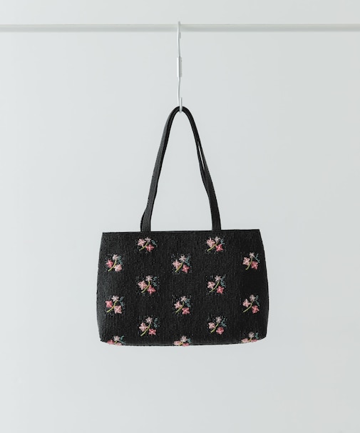 インド刺繍ビーズバッグ
