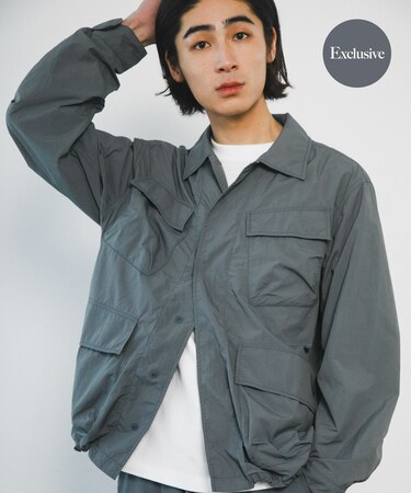 『別注』Snow Peak Apparel×DOORS Nylon Tussah Blouson