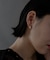 SMELLY so’　wide hoop earring