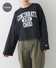 『別注』Champion×SENSE OF PLACE カットオフスウェット