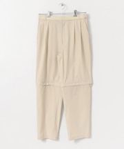 Uiscel ドライ2WAYテーパードパンツ