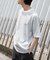 FORK&SPOON　ボーダープレーティングショートスリーブTシャツ