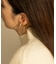 SMELLY so’　double circle earcuff gld