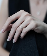 SMELLY so’ narrow line ring