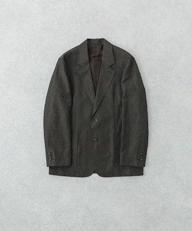 new basic WOOL LINEN JACKET