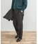 LIFE STYLE TAILOR　レトロヘリンボンストレッチ2タックパンツ