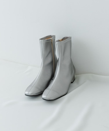 『MADE IN JAPAN』3センチスクエアトゥショートブーツ