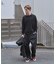 new basic　WASHABLE MERINO WOOL CREW-NECK