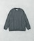 new basic　WASHABLE MERINO WOOL CREW-NECK