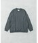 new basic　WASHABLE MERINO WOOL CREW-NECK