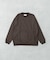 new basic　WASHABLE MERINO WOOL CREW-NECK