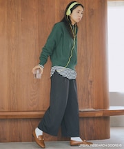 『仁村紗和さん着用』『UR TECH』完声9分丈ワイドパンツ