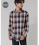 『別注』OUTDOOR EXCHANGE×URBAN RESEARCH　シャギーチェックシャツ