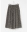 SOIL　FLOWER GATHERED SKIRT