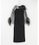 ANDRESD　blooming tulle dress