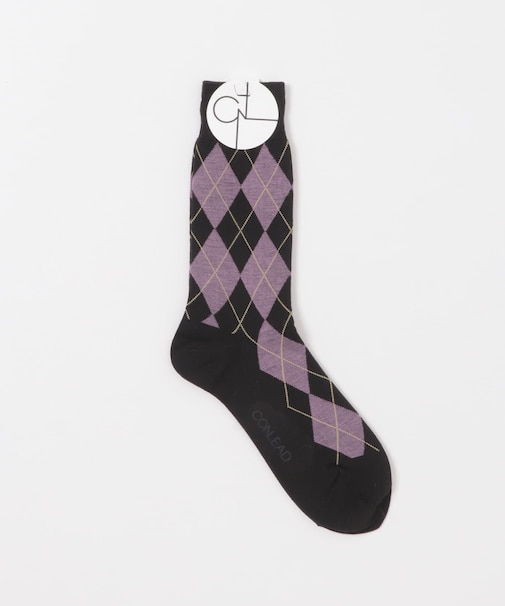 CONLEAD Argyle wool Short