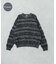 『別注』crepuscule×URBAN RESEARCH　Multi Border Mix CREW-NECK