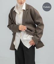 『別注』ELENDEEK×ROSSO HERRINGBONE OVER JACKET