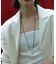 SMELLY so’　frill piece cord necklace