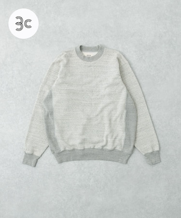UNDYED SWEAT CREW NECK
