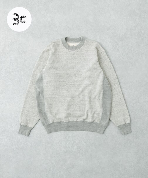 UNDYED SWEAT CREW NECK