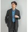 LIFE STYLE TAILOR　ウールライクツイルコンフォータブル Wジャケット