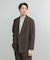 LIFE STYLE TAILOR　ウールライクツイルコンフォータブル Wジャケット