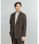 LIFE STYLE TAILOR　ウールライクツイルコンフォータブル Wジャケット