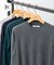 LIFE STYLE TAILOR　マシンウォッシャブルハイゲージクルーニット