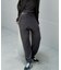 new basic　CASHMERE SILK MOULINE LONGPANTS