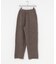 new basic　CASHMERE SILK MOULINE LONGPANTS