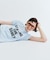 Teya　Flock Letter T-shirts