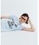 Teya　Flock Letter T-shirts