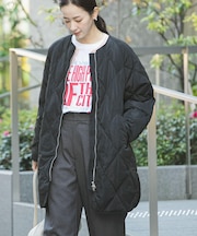 『Sサイズ/WEB限定』コクーンキルティングロングダウン