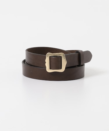 atelier brugge WAVE BUCKLE SLIDE BELT