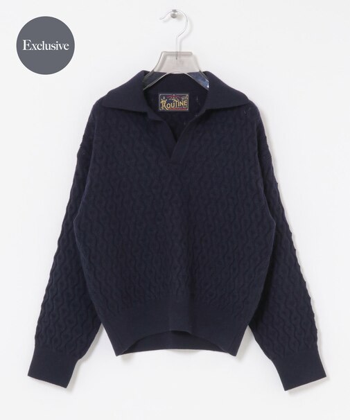 『別注』ROUTINE×URBAN RESEARCH　ニット