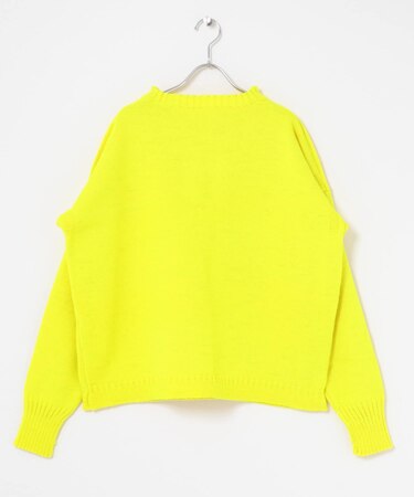 LE TRICOTEUR CROPPED GUERNSEY SWEATER