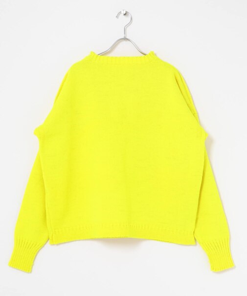 LE TRICOTEUR CROPPED GUERNSEY SWEATER