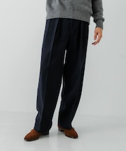 new basic　DRY WOOL SLACKS PANTS