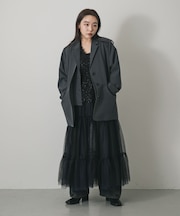 『2WAY仕様』レイヤードティアードチュールスカート