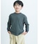 『WEB／一部店舗限定サイズ』起毛ボーダープルオーバー(KIDS)