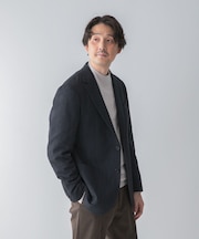 LIFE STYLE TAILOR ヘリンボンツイードジャケット