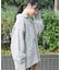 鹿子編みスキッパー衿ニット