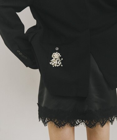 decor『デコール』 Broach rain pearl
