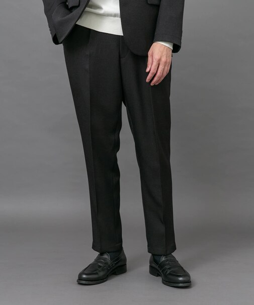 LIFE STYLE TAILOR ブラッシュドツイルストレッチパンツ