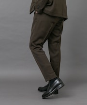 LIFE STYLE TAILOR ブラッシュドツイルストレッチパンツ